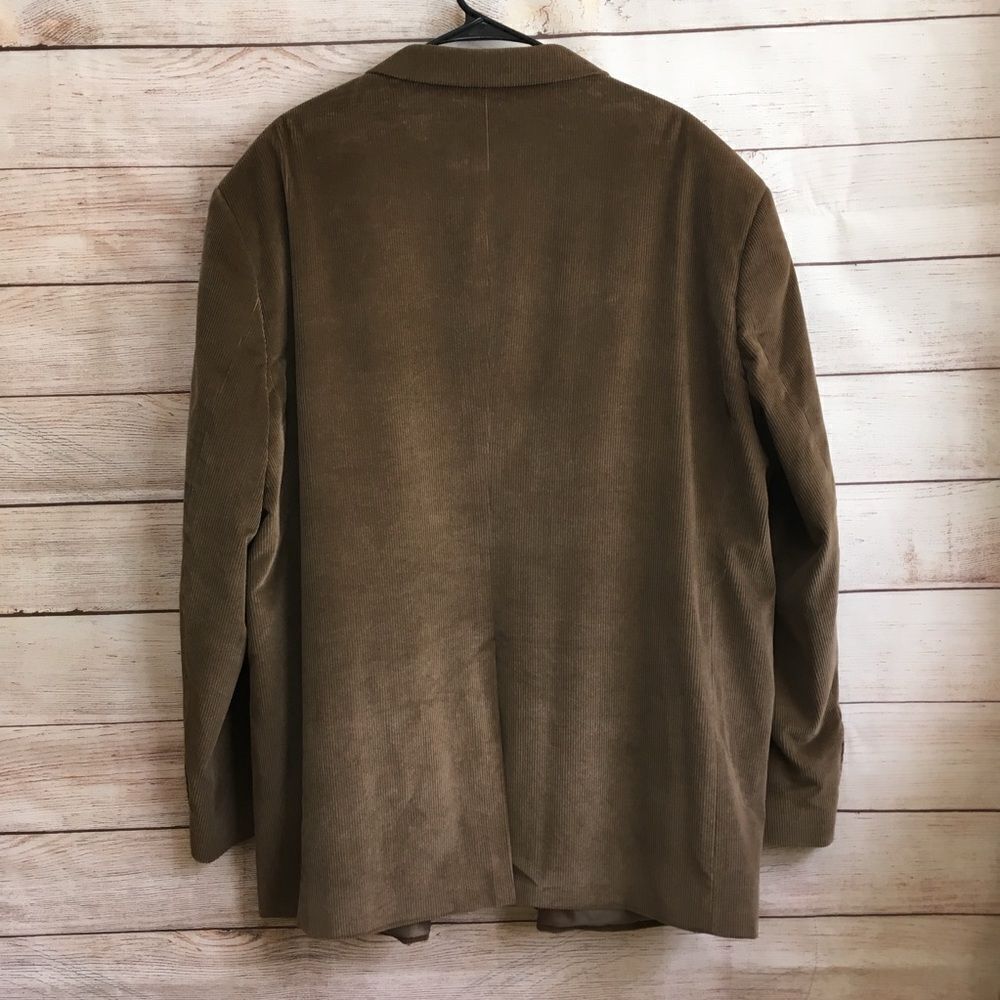 SADDLEBRED CORDUROY BLAZER IN TAN‎ - Picture 4 of 9